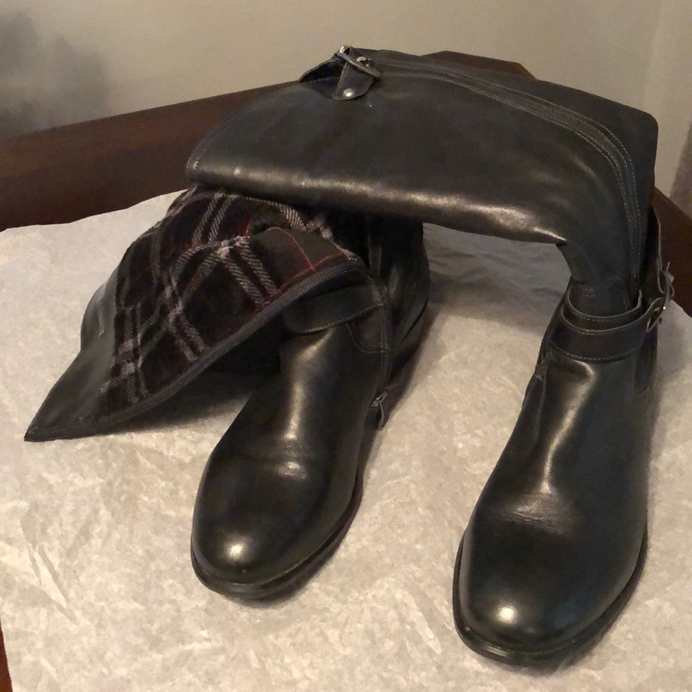 Luftpolster black riding boots